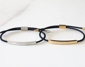 Alpha Phi Sorority Greek Adjustable Rope Bracelet (APhi, ΑΦ)