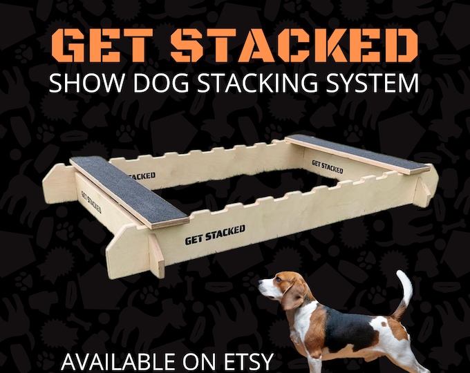Conformation Dog Stacking Box I Show Dog Stacking System Etsy UK