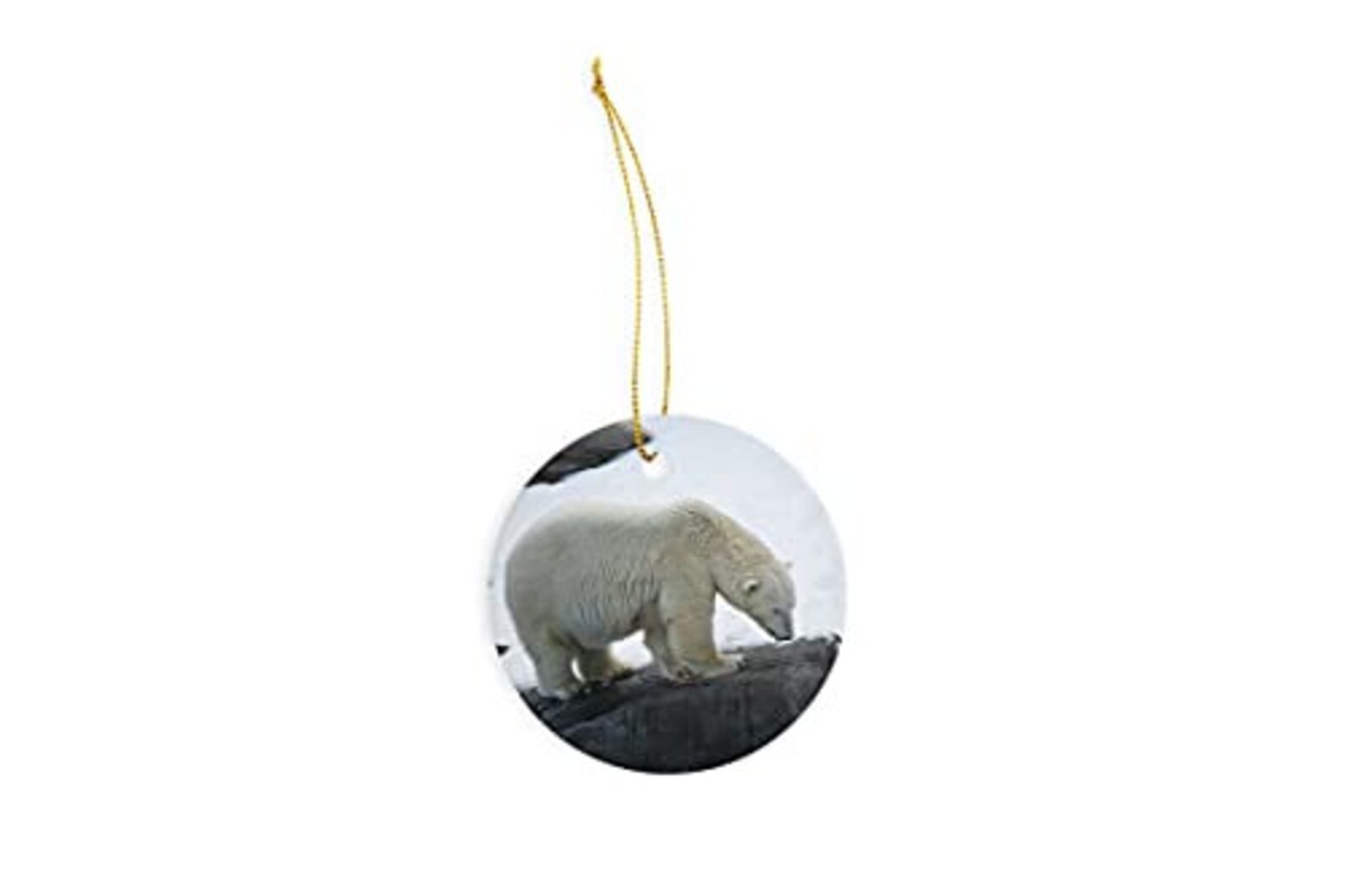 Polar Bear Ceramic Ornament Christmas Decorations 3 Etsy UK