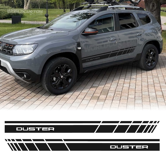 Side stripes stickers Dacia Duster 2022 Auto Tuning Sport Racing