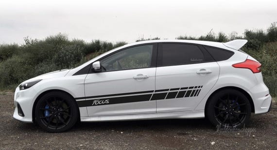 Stickers Side Stripes for Ford Focus Auto Tuning Racing Ford
