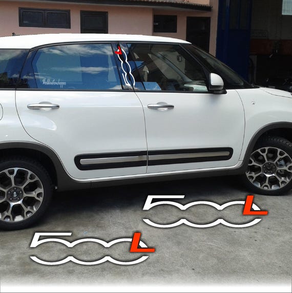 Stickers Stickers for rear pillars Fiat 500 L Auto Tuning Sport