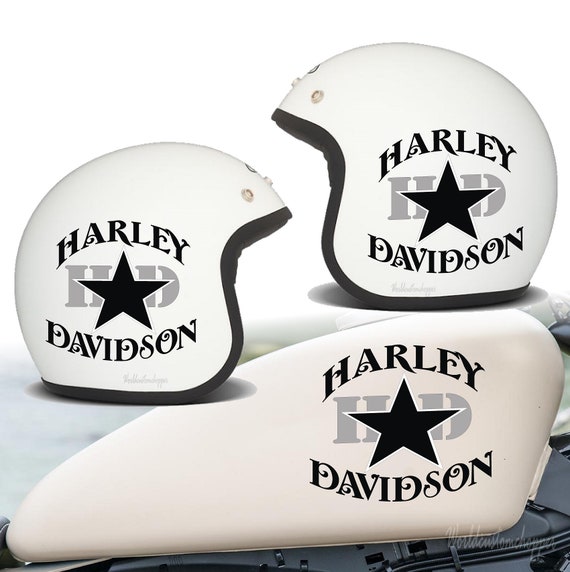Stella Slim helmet stickers compatible for Harley Davidson