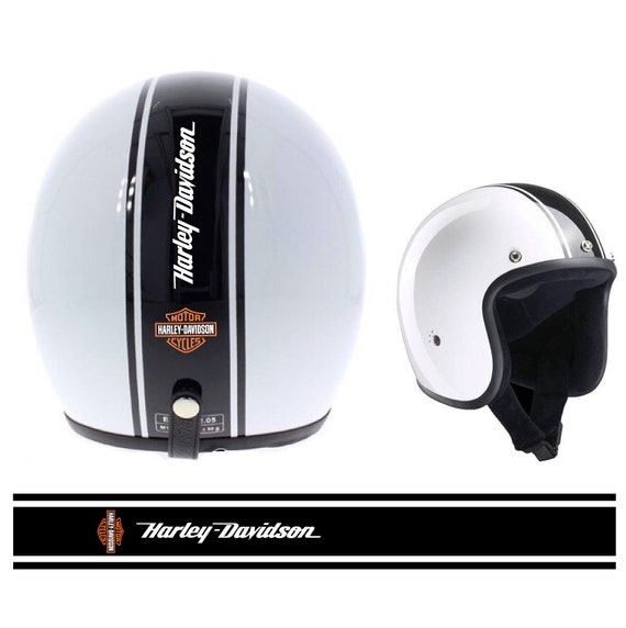 Harley Davidson Custom Motorcycle Helmet Band Decal Stickers