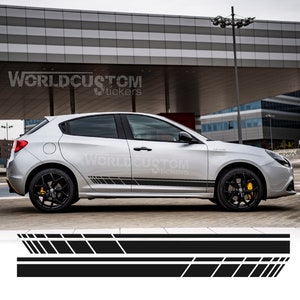 Stickers Side Stripes for Alfa Romeo Giulietta Auto tuning Sport