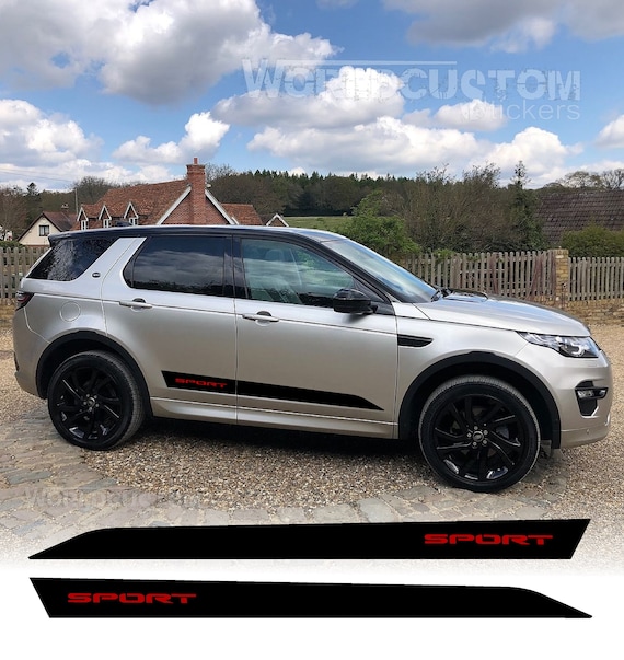 Side stripe stickers for Land Rover Discovery Sport