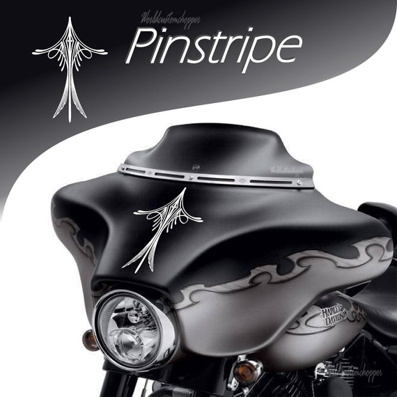 Stickers for Harley Davidson Pinstripe Batwing Biker Touring