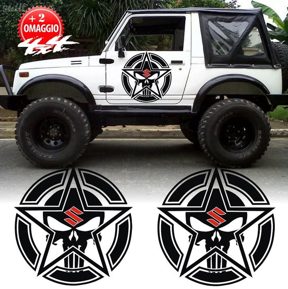 Off-road stickers Suzuki Samurai Santana Stella Punisher 4 x 4 for free