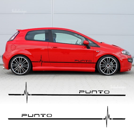 Stickers Stickers Fiat Grande Punto Door side bands Cardio Auto tuning