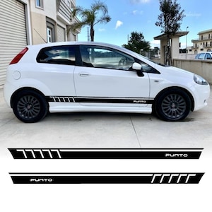 Fiat Grande Punto Aufkleber Punto Sport Seitenbänder Auto Tuning Abarth
