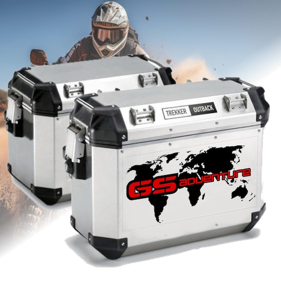 Stickers Stickers for BMW suitcases aluminum bags R1200 R1250 GS Adventure World Map