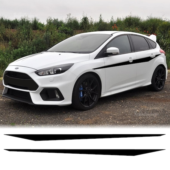 Side stripe stickers for Ford Focus Auto Tuning Racing Ford