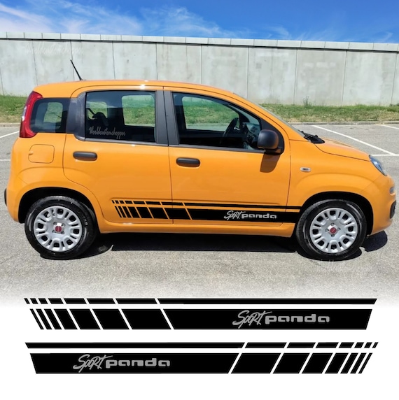 Side stripe stickers for Fiat Panda Sport car tuning stripes stickers