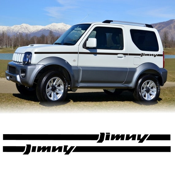 Stickers Stickers Suzuki Jimny off-road 4x4 off road upper side bands for the door