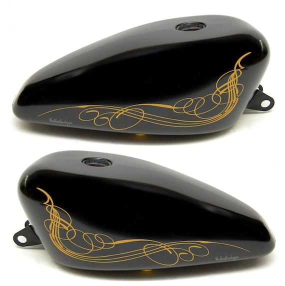 Arabesque Harley Davidson stickers for Sportster 8 12 liter tank