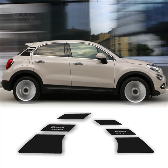 Stickers in Kit for Fiat 500X rear pillar stickers for car tuning