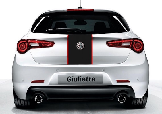 Complete Kit Stickers Hood Roof Trunk Stripes Alfa Romeo Giulietta Mito Car Tuning