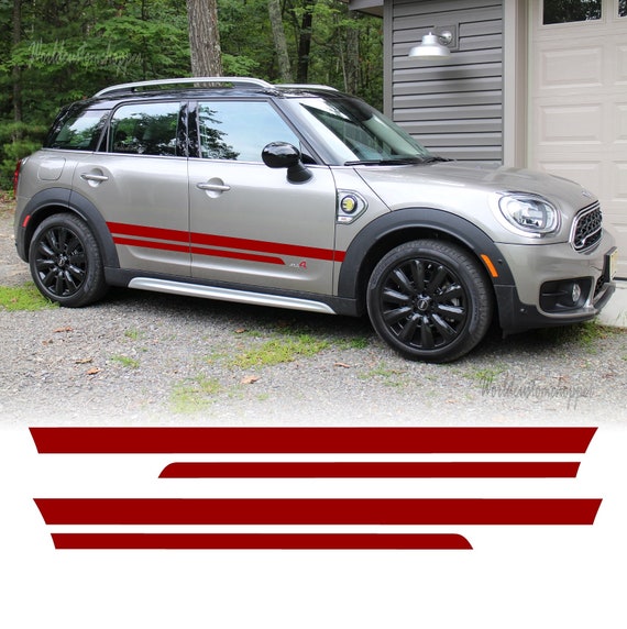 Car Stickers Mini Cooper S Countryman All4 Suv side stripes Sport R