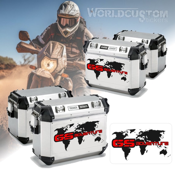 Stickers Stickers for BMW suitcases aluminum bags R1200 R1250 GS Adventure Globe