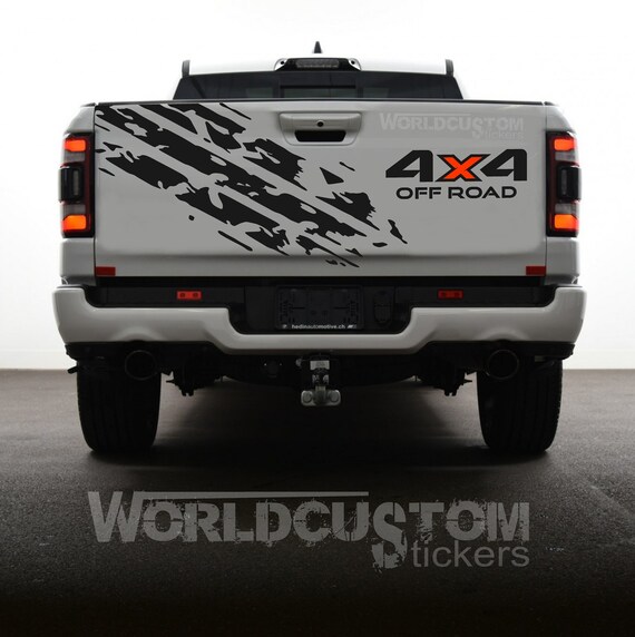 Rear stickers PK graphic sticker for cars car wrap design vector graphic abstract racing stripe 4x4 Off Road