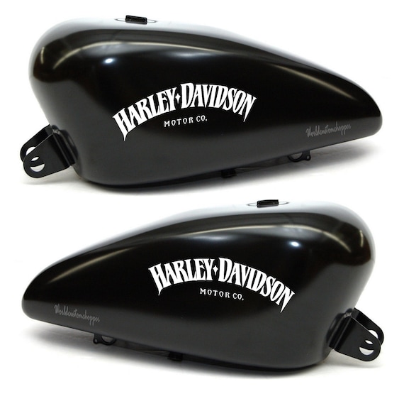 Aufkleber Aufkleber Harley Davidson Motor Co. aus Custom Motorrad Tank -  .de