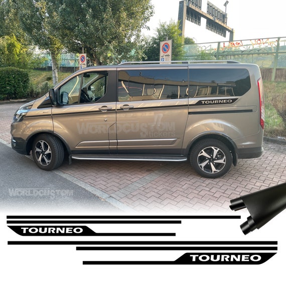 Side Stripe Stickers for Car Vans compatible with Ford Transit Tourneo Custom Sport