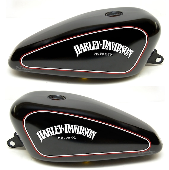 Harley Davidson Stickers for custom motorcycle tanks plus Righini Edging