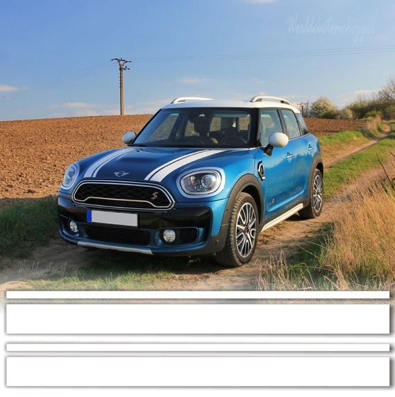 Mini Cooper Countryman stickers for car tuning front bonnet