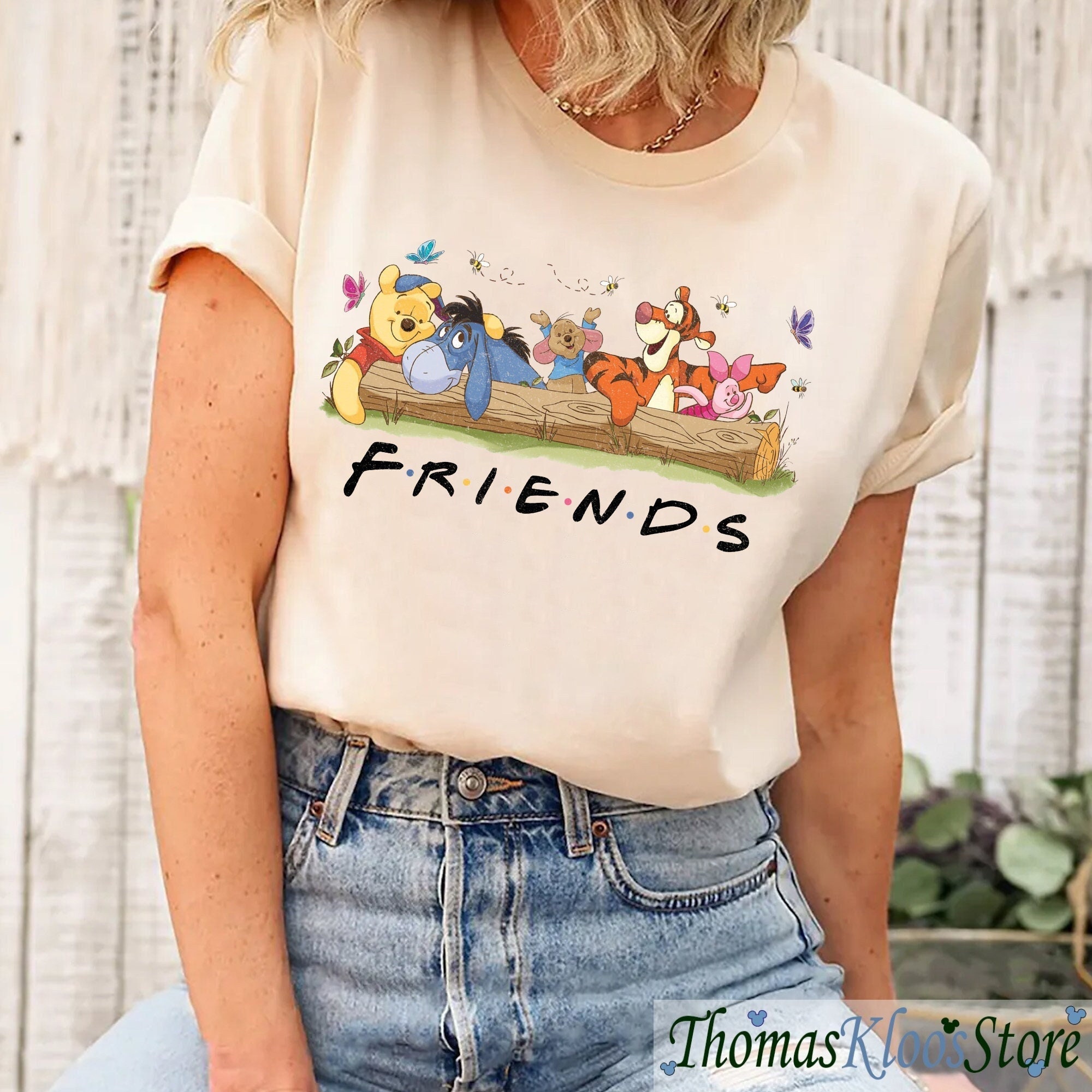 Vintage Winnie The Pooh Shirt, Pooh and Friends Shirt