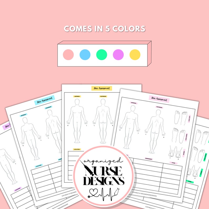 Head-to-Toe Assessment Template with Cranial Nerves Assessment Step-by-Step Guide Nursing Student Nursing School image 4