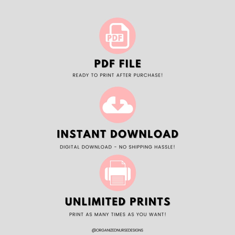 Pharmacology drug cards templates bundle printable nursing etsy