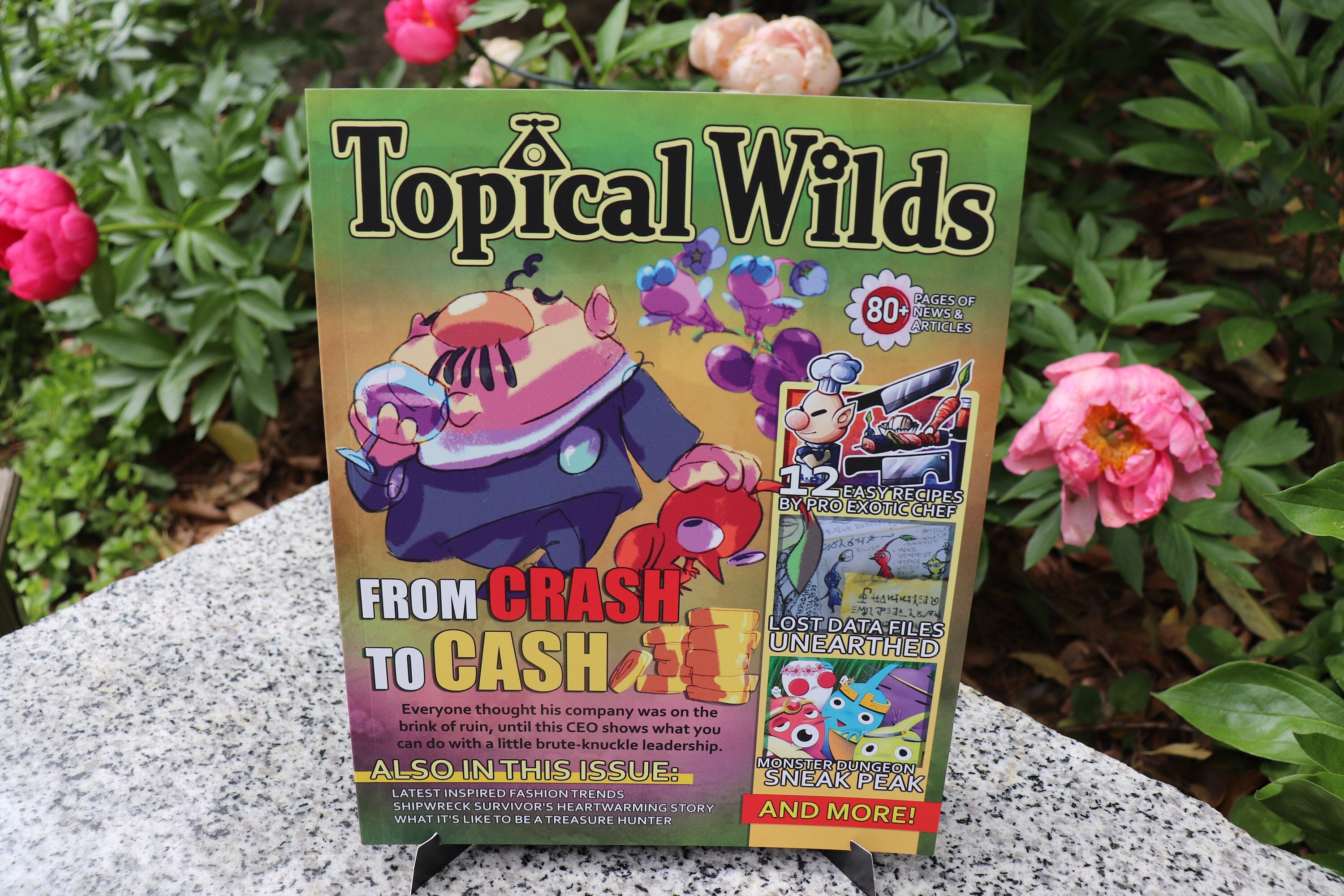 Topical Wilds - DIGITIAL VERSION - A Fanmade Pikmin Zine - Etsy