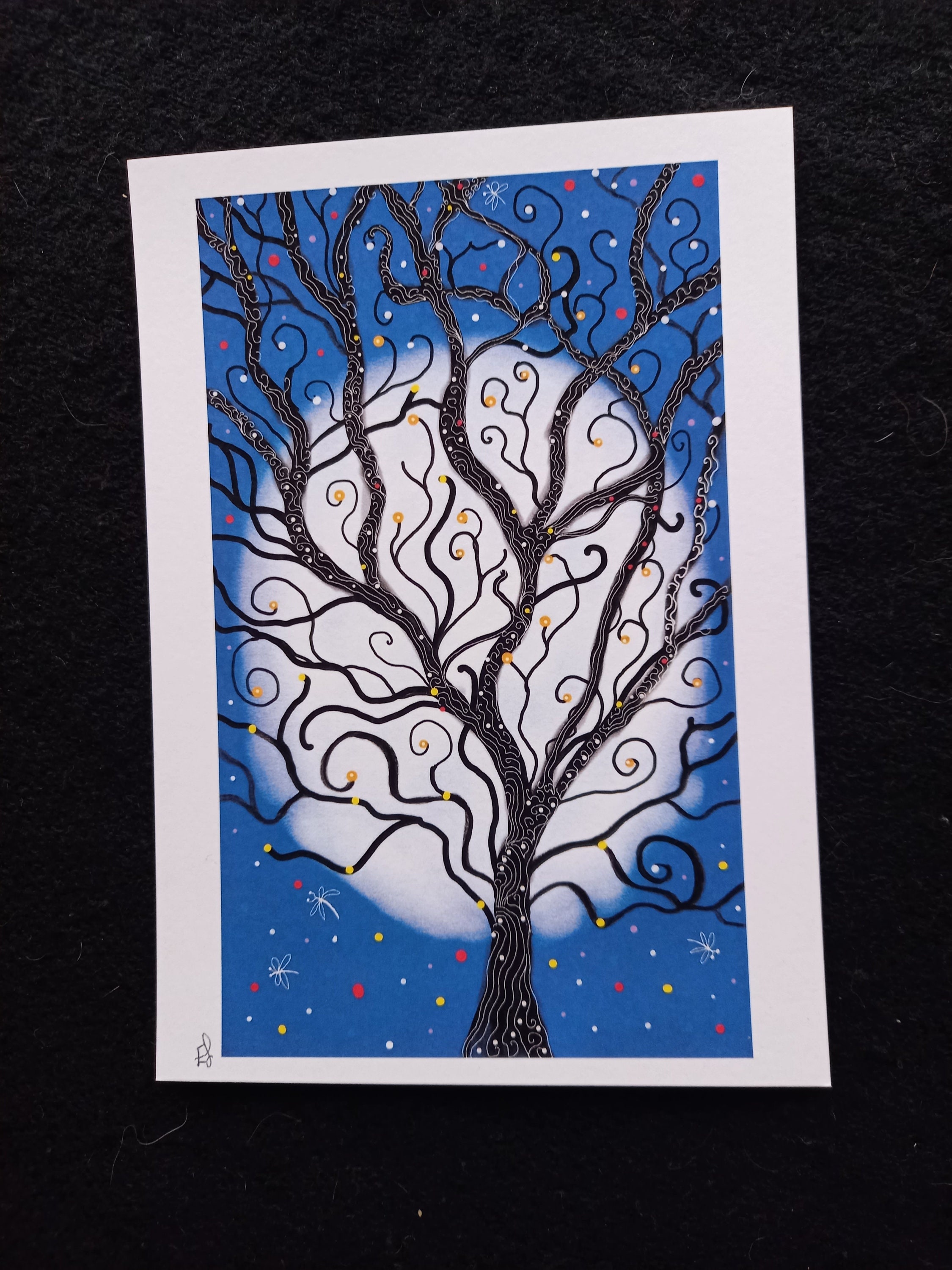 Art Print Moon Tree Wall Decor Wall Art Tree Art Etsy