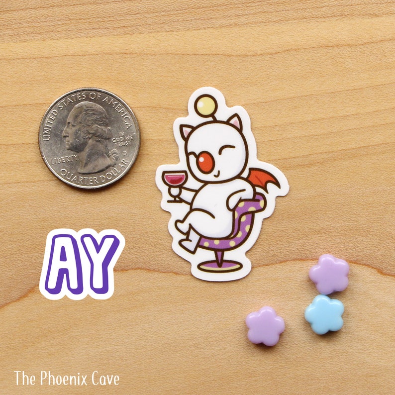 Mog Sticker FF6 Mog 2