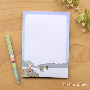 Terra and Magitek Large Note Pad - 5x7&quot; memo pad - Final Fantasy VI stationery memo