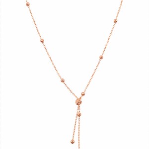 925 Sterling Silver Rose Italian Bulk Design Necklace