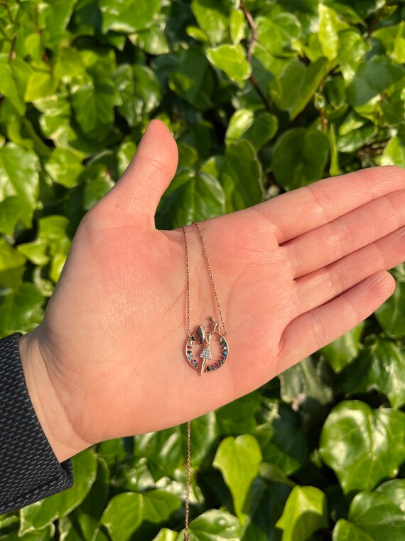 Baby discount stone necklace