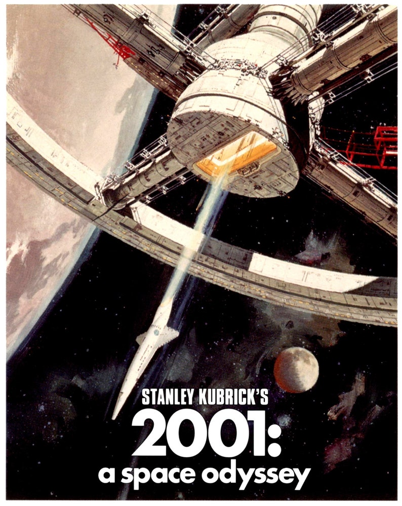 2001: LOdyssée de lespace Affiche cm. 30 x 40 image 1