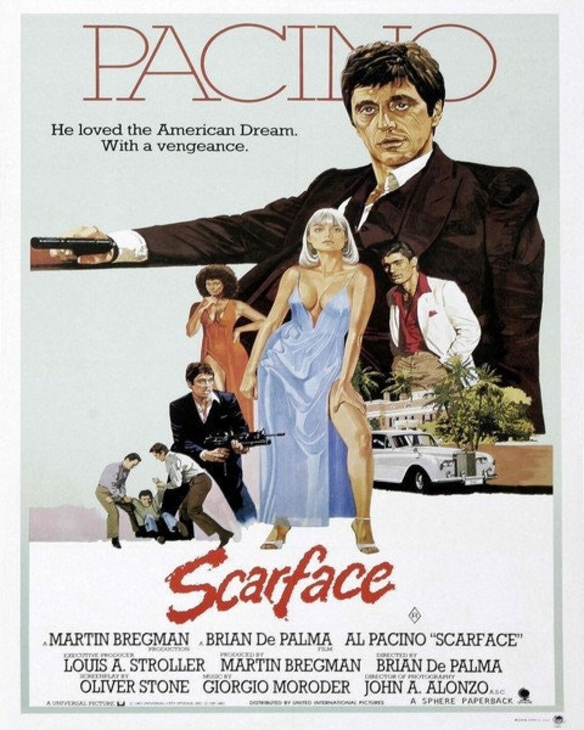 Scarface Al Pacino Poster Cm. 30 X 40 | Etsy