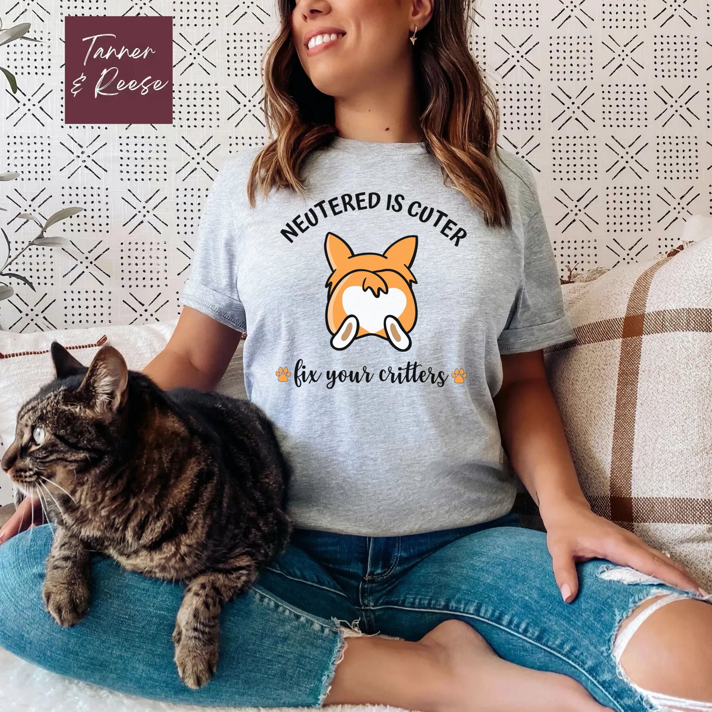 Spay Neuter Shirt Spay and Neuter Shirt Animal Rescue Shirts Etsy