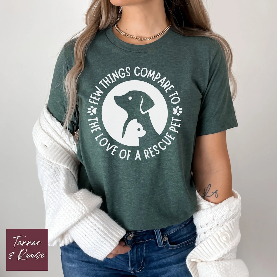 Animal Adoption Shirts Dog Adoption Cat Adoption Dog Rescue Shirts Cat