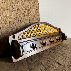 French Vintage  Kitchen Towel Rack , French Farmhouse Kitchen