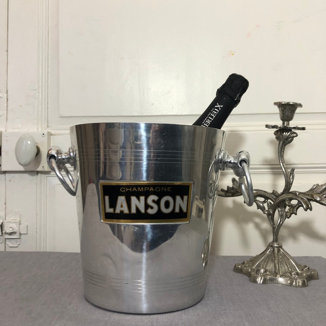 Lanson Champagne Bucket, French Vintage Ice Bucket, Wine Cooler Etsy