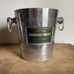 Seau à Champagne Pommery Reims Vintage - Aluminium - Années 1920-1949