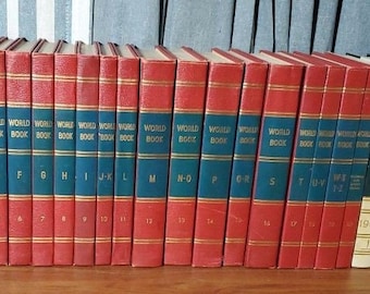 1963 World Book Encyclopedia Complete Set- Local Pick up Recommended