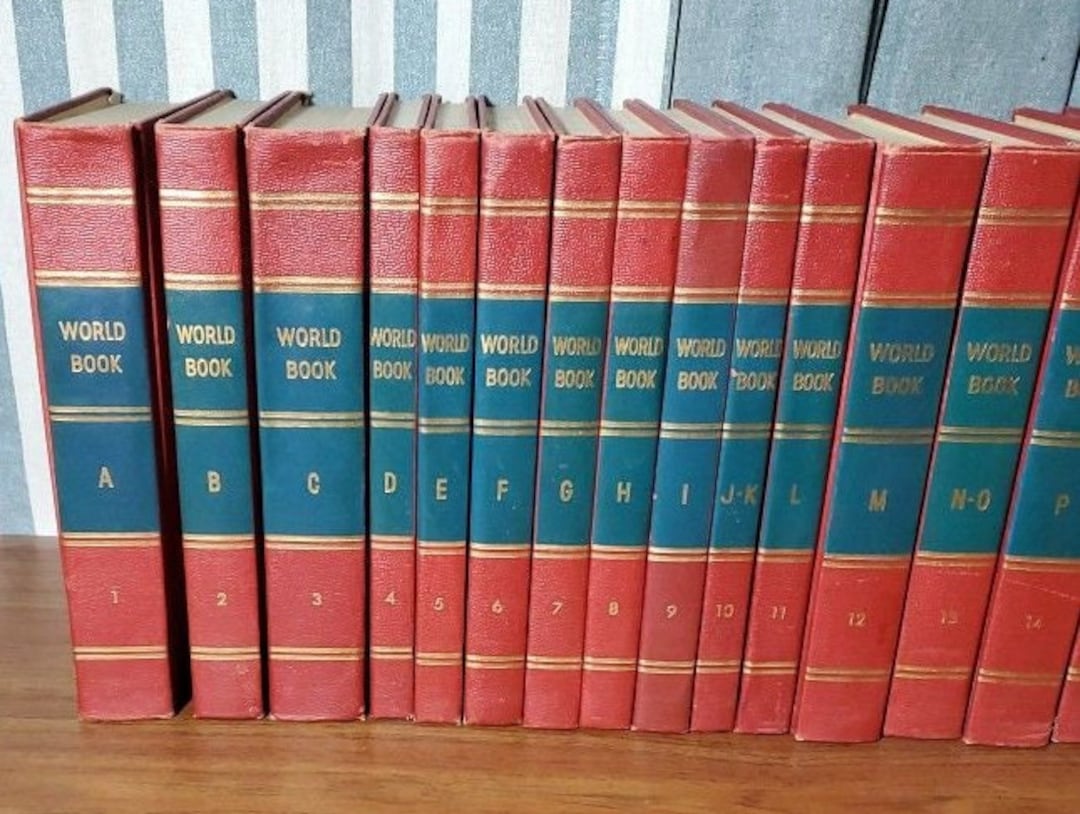 1963 World Book Encyclopedia Complete Set- Local Pick up