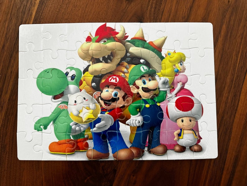 Super Mario Puzzle Etsy