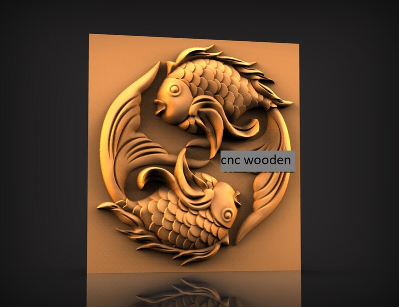 3D Fish Model STL File: Printer Figure (digital Download) - Etsy