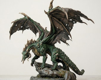 3D Dragon STL Model for 3D Printing (Digital Download)
