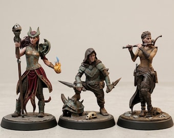 3D STL Warriors Collection: Video Game Heroes Print (Digital Download)